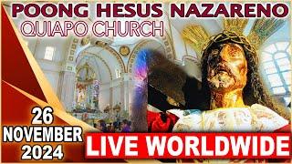 Quiapo Church Live Mass Today - 26 November 2024 (Tuesday) HEALING MASS