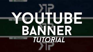 How To Make A Simple Youtube 2D Banner - Photoshop CS6 Tutorial