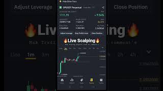 Live Binance Futures Trading | $2000 profit just in minutes #crypto #scalping