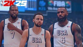 The Avengers Run It Back at the FIBA World Cup! | NBA 2K25 FIBA Mode | Australia vs. USA