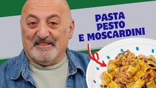 Pasta pesto e moscardini