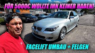 Für 5000€ wollte ihn keiner haben - BMW E60 Japan Import - Facelift Umbau + Felgen