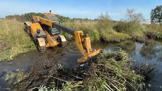 Removing Beaver Dams From The Channel!