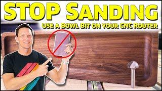 How To:  Use a Bowl Bit on your CNC Router - Feeds and Speeds Guidance