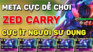 ÂM THẦM LÊN RANK VỚI META ZED CARRY CỰC DỄ CHƠI MÀ ÍT NGƯỜI SỬ DỤNG TẠI ĐTCL MÙA 10 BẠN NÊN THỬ