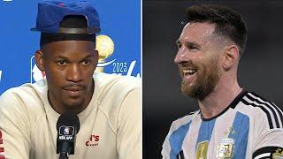 Jimmy Butler & Kyle Lowry React to Lionel Messi Joining Inter Miami