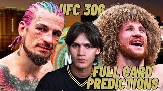 UFC 306 O'Malley vs. Dvalishvili Full Card Predictions!