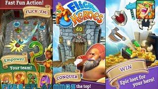 Flick Heroes Gameplay Android / iOS