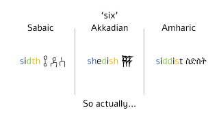 Sound Changes in Semitic Languages - Consonant Shifts