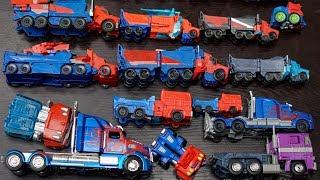 Optimus Prime Transformers RID, Rescue Bots, Masterpiece Collection Blue Car Color Mainan Truck Toys