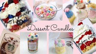  DESSERT  CANDLES 