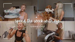 A Week of Evening Vlogs ! (pr unboxing's, skincare routine, tanning routine, etc.)