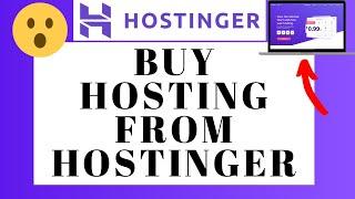 How To Buy Hosting From Hostinger | Hostinger Web Hosting Tutorial