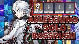 C0 Arlecchino Solo Bossrush | Genshin Impact