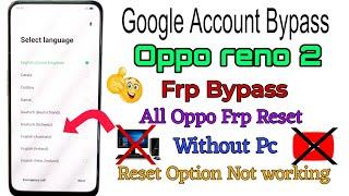Oppo Reno 2F Frp Bypass Android 11 Without PC New Method 2024 ||