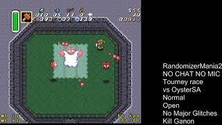 A Link to the Past Randomizer Secondary Fall Open Tourney: Cavin856 vs OysterSA