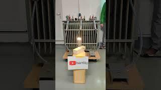 High Voltage VS Glass 20KV 0.5A #shorts #highvoltage #plasma #shortcircuit