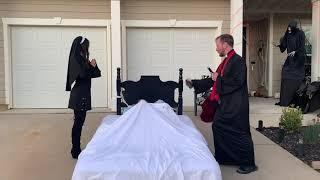 Exorcist themed Halloween with my family!