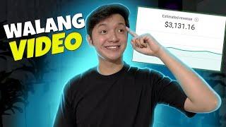 KUMITA NG $3,000/MONTH SA YOUTUBE KAHIT WALANG VIDEO | CELLPHONE LANG ANG GAMIT!