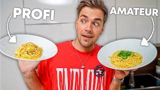 Die EINFACHSTE Pasta der Welt PROFI vs. AMATEUR  ‍ (Aglio e Olio)