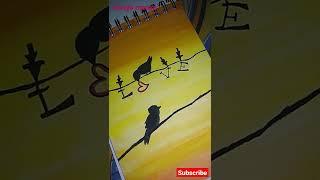 painting made by manya jain with the help of water️ colour # sanya manya 