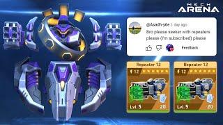 Seeker Repeater 12: Unleashing Chaos and Dominating the Battlefield - Mech Arena