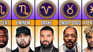 Zodiac Signs of Famous Rappers