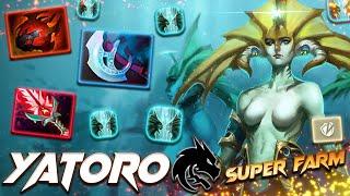 Yatoro Naga Siren Super Farm - Dota 2 Pro Gameplay [Watch & Learn]