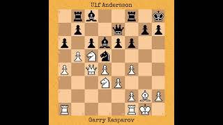 Garry Kasparov vs Ulf Andersson - 1985