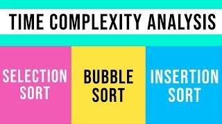 Time Complexity Analysis of Insertion Sort, Selection Sort and Bubble Sort Algorithm #5