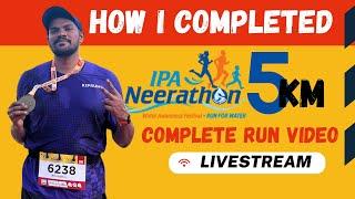 IPA Neerathon 2024 | Chennai Marathon | Virtual Run video