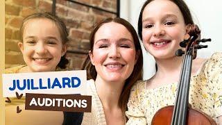 Family of 12 Juilliard Pre-College Auditions for 3 Kids (Today and Tomorrow)