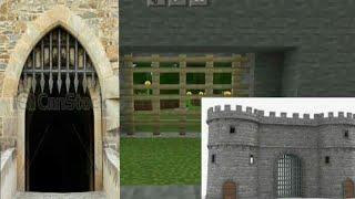 how to make live insaan castle gate for minecraft.MCPE