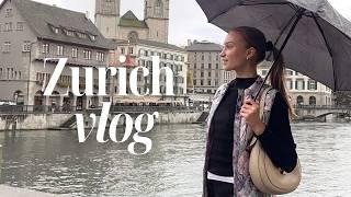 One day in Zurich, Switzerland travel vlog: Cartier, shopping, cafe and restaurant recommendations