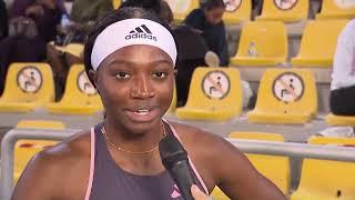 Tamari Davis 2nd Place Women's 100m - Doha Diamond League - Seashore Group Doha Meeting 2024