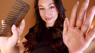 ASMR Hair Spa & Neck Massage Roleplay 