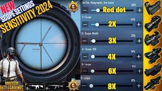 BEST SENSITIVITY SETTINGS FOR PUBG MOBILE/BGMI 2024 | BEST SENSITIVITY SETTING 2024