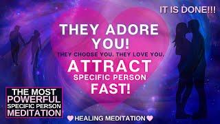 INSTANT CONTACT & HEALING Attract Specific Person FAST   [Telepathy SP Meditation]