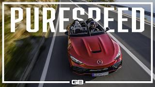 Mercedes AMG PureSpeed - V8 Scoperta con Casco e 585 CV