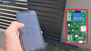 Transform Your Electric Sliding Gate into a Smart Gate with AliExpress WiFi Relay