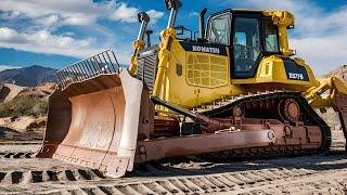 "2025 Komatsu D575A: The $3.5M Mega Bulldozer You Won't Believe Exists!