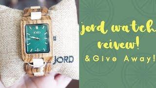 Jord Watch Review & Give Away!!!!