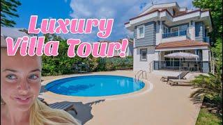 LUXURY Villa Tour In TURKEY!!