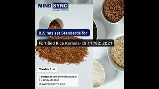 BIS Certification for Fortified Rice Kernels | Contact us