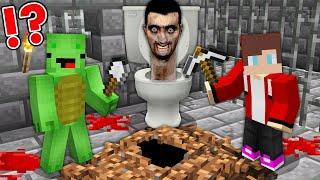 JJ and Mikey Escaping from SCARY SKIBIDI TOILET Prison in Minecraft Challenge - Maizen Jailbreak