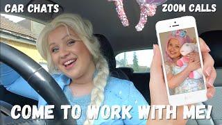 COME TO WORK WITH ME | Princessing in a PANDEMIC! Cutest Facetime ever, Anxiety Catch up Chat