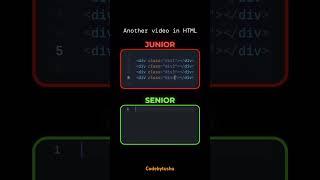 "HTML Basics to Advanced: Mastering Junior & Senior Level Skills!" #webdevelopment #css #html