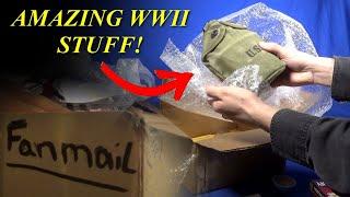 Opening FAN MAIL ( Compilation ) AWESOME WW2 Items and Letters from Viewers!