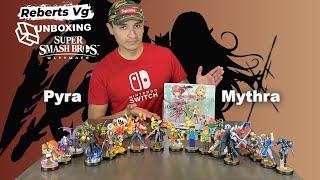 Pyra & Mythra Unboxing amiibo Super Smash Bros Ultimate Reberts Vg