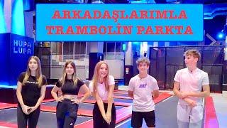 Arkadaşlarımla Trambolin Parkta Bir Gün Vlog. Ecrin Su Çoban